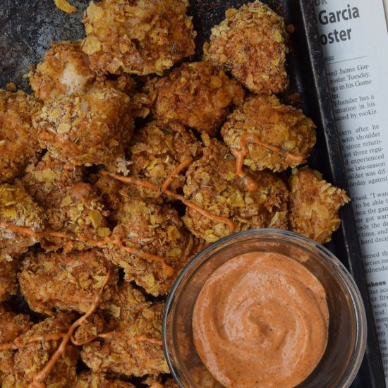 Spicy Cajun Chicken Nuggets