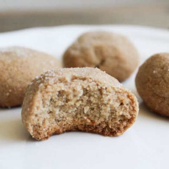 Browned Butter Shortbread Cookies