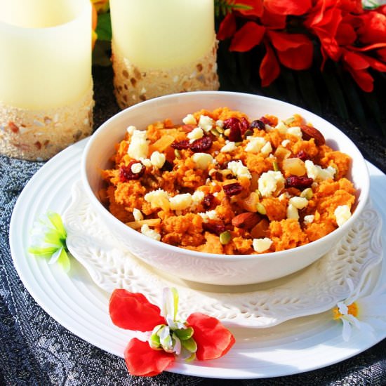 Sweet Potato Halwa ( Pudding )