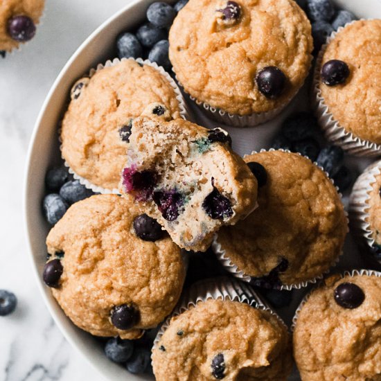 Gluten Free Blueberry Muffins