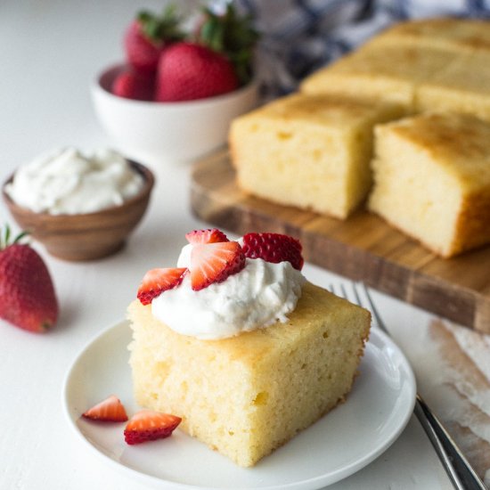 Semolina Yogurt Cake