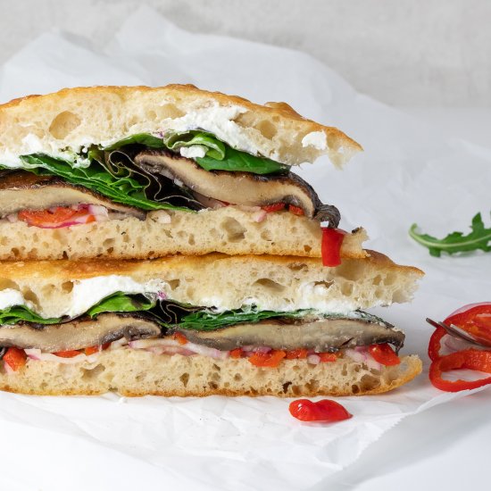 Grilled Portobello Sandwiches