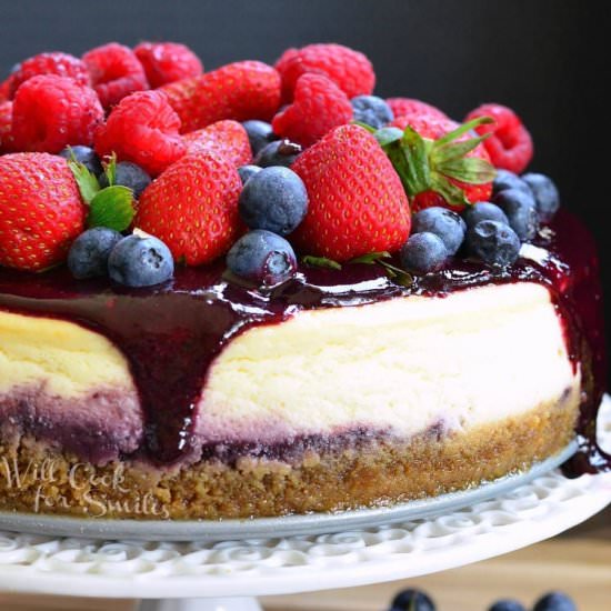 Mixed Berry Cheesecake