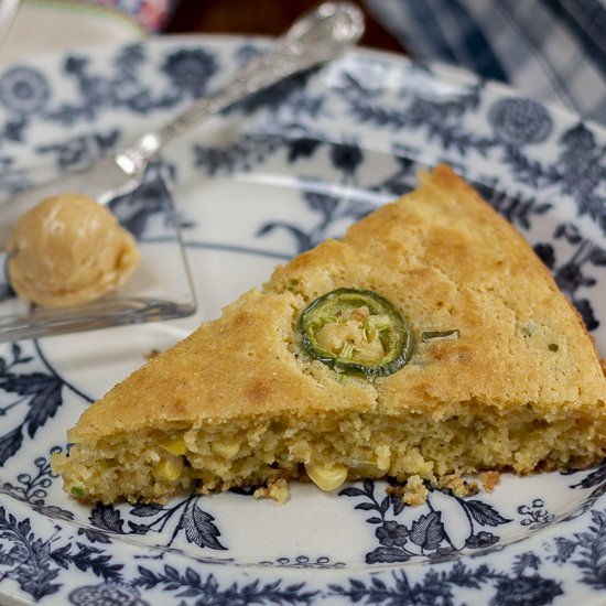 Skillet Jalapeño Cornbread