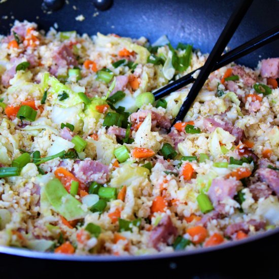 Low-Carb Cauliflower Fried Rice