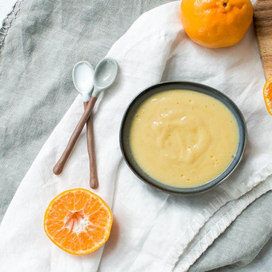 Easy Mandarin Curd (Dairy Free)