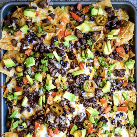 Carne Asada Nachos