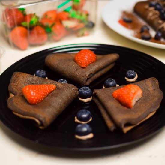 Chocolate Crepes