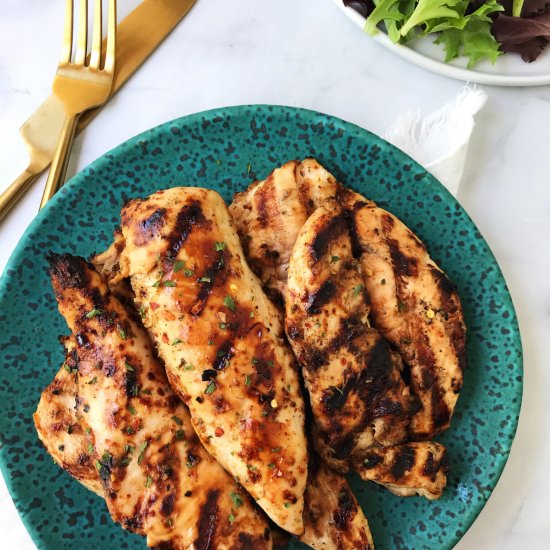 Easy Grilled Chicken