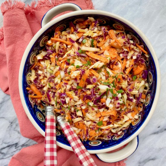 Healthy Coleslaw Salad