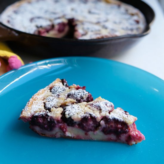 Perfect Blackberry Clafouti