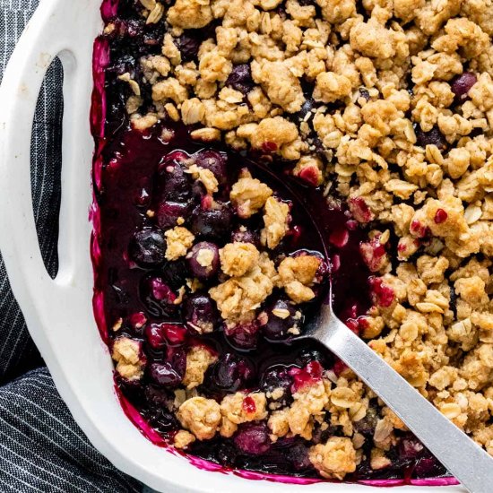 Blueberry Crisp