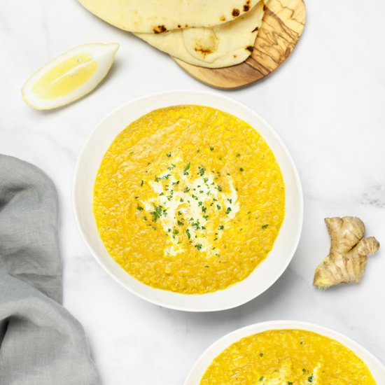 Vegan Red Lentil Dal