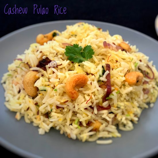 Cashew Pulao Rice