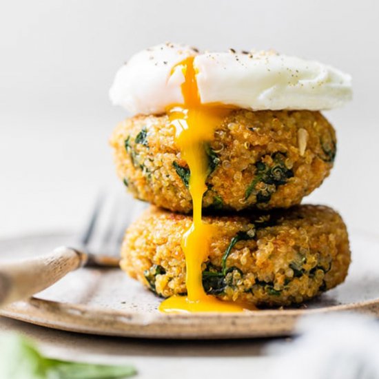 Spinach and Quinoa Patties