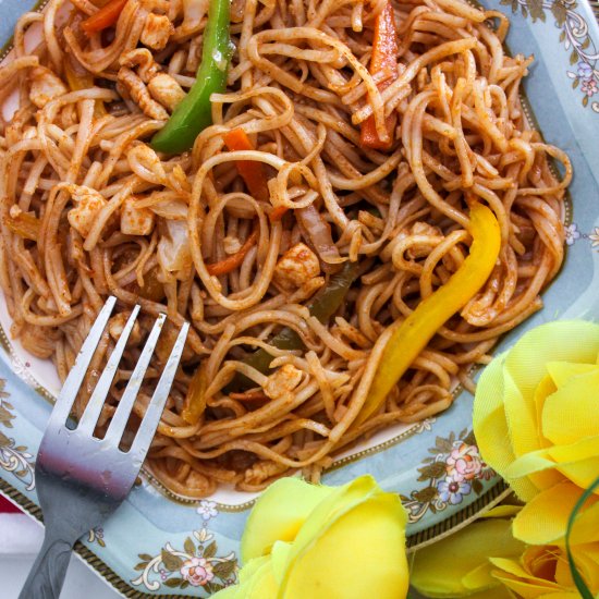 Chicken Hakka Noodles