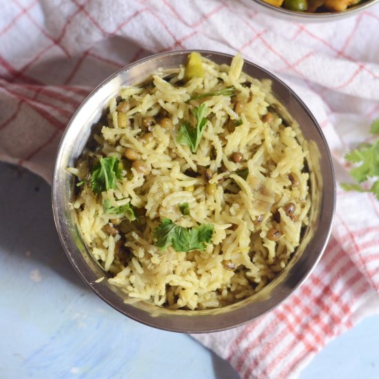 Green Gram Pulao