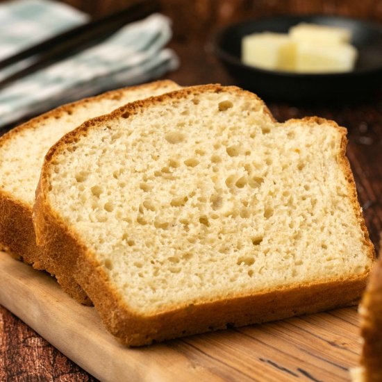 The Easiest White Bread