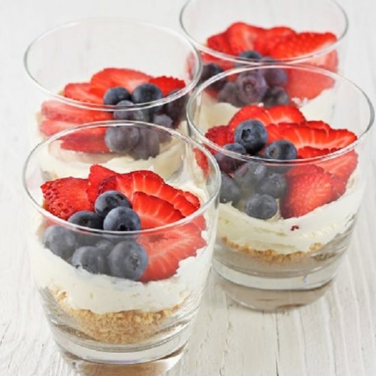 easy no-bake cheesecake cups