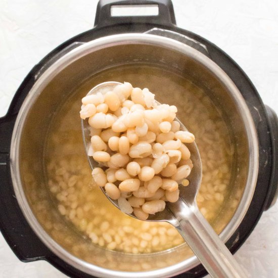 No Soak Instant Pot White Beans