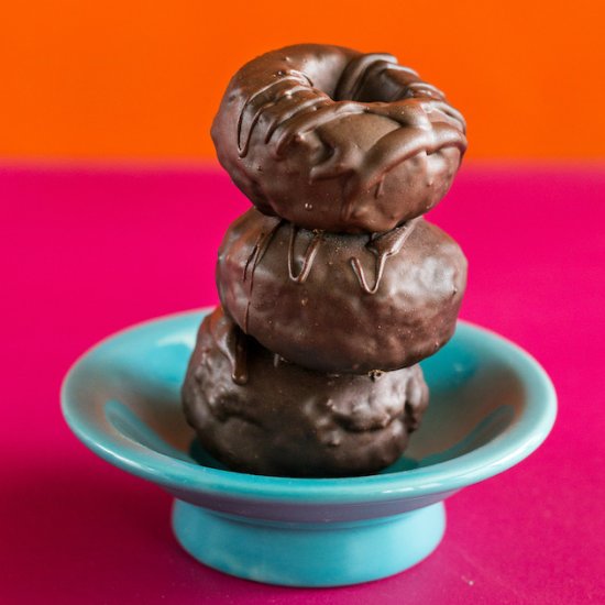 Chocolate-Covered Chocolate Donuts