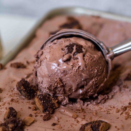 Chocolate No Churn Ice Cream