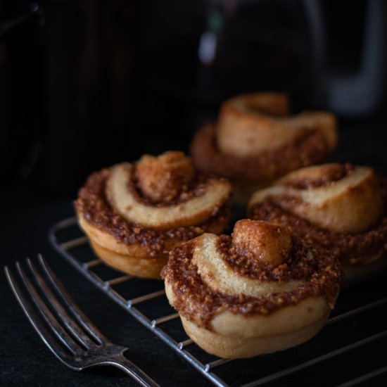 Peanut Cinnamon Buns