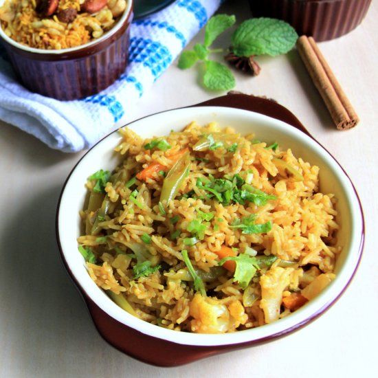 Tehri Vegetable Pulav