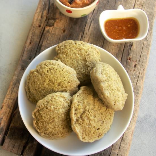 Green gram dal idli