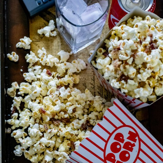 Parmesan Bacon Ranch Popcorn