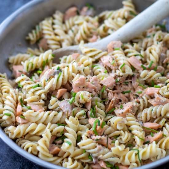 Salmon Créme Fraîche Pasta