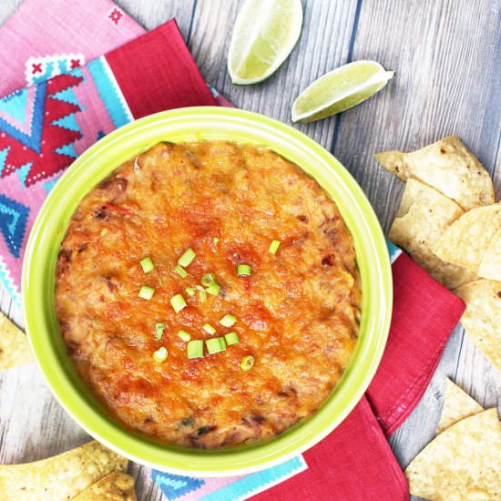 Cheesy Pinto Bean Dip