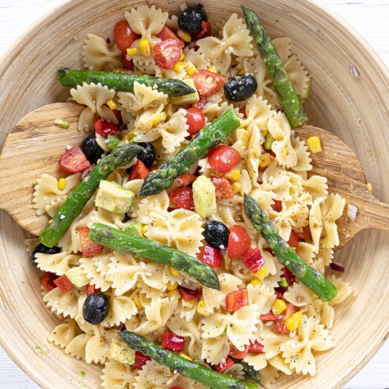 HEALTY PASTA SALAD W. VINAIGRAITTE