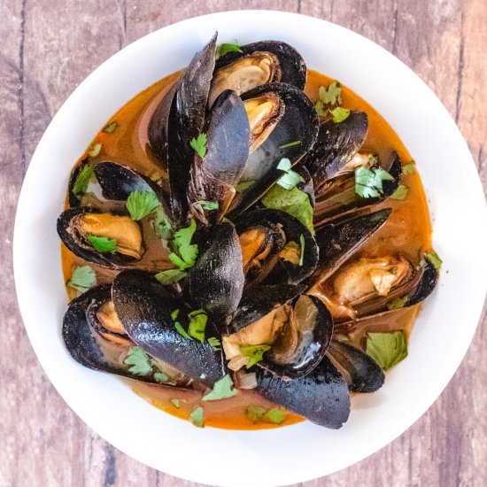 Spicy Mussel Soup