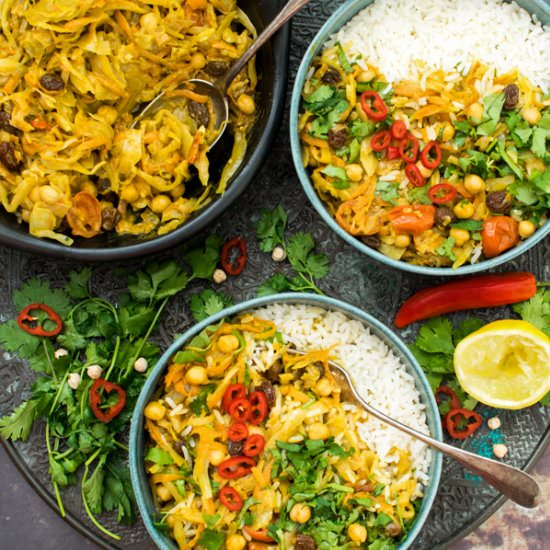 Cabbage Curry [vegan] [gluten free]