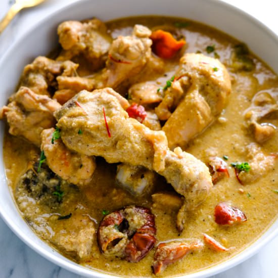 Chicken Rezala