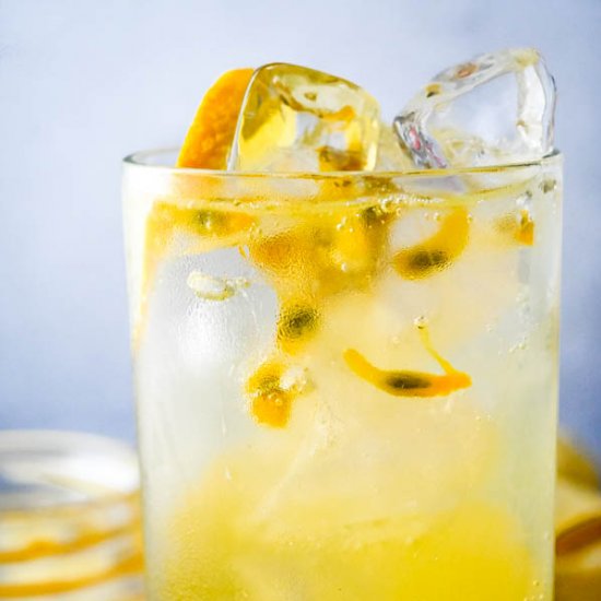 Passion Fruit Vodka Soda