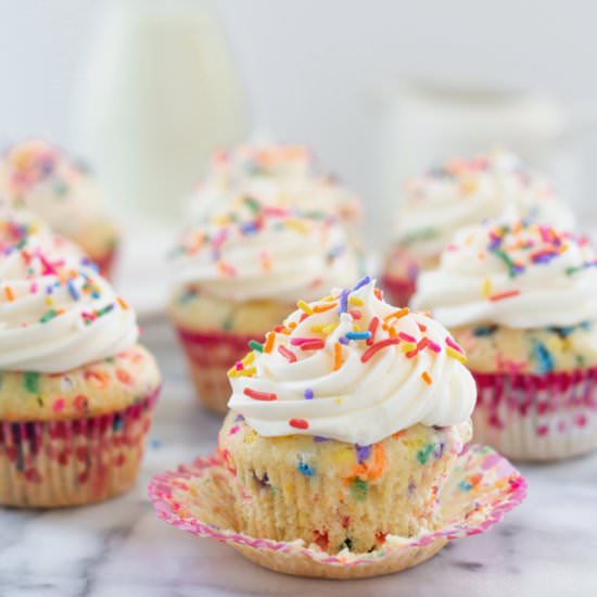 Funfetti Cupcakes