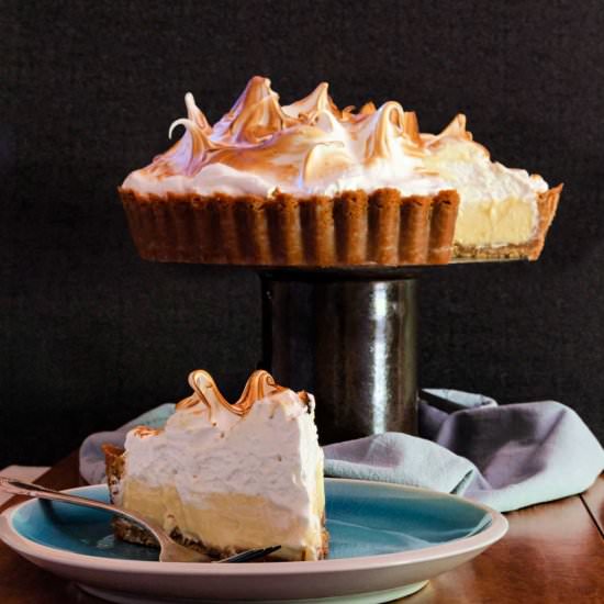 Deep Dish Lemon Meringue Tart