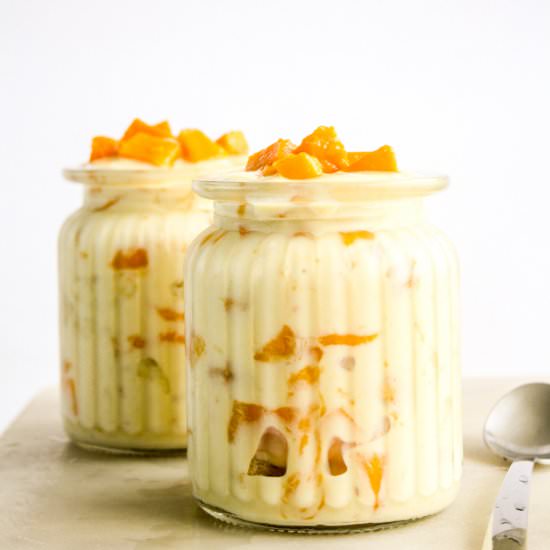 Mango Trifle Pudding