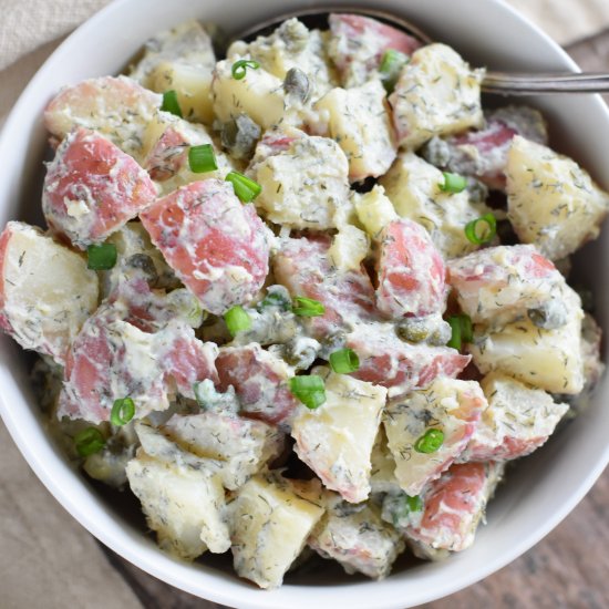 Creamy Vegan Dill Potato Salad