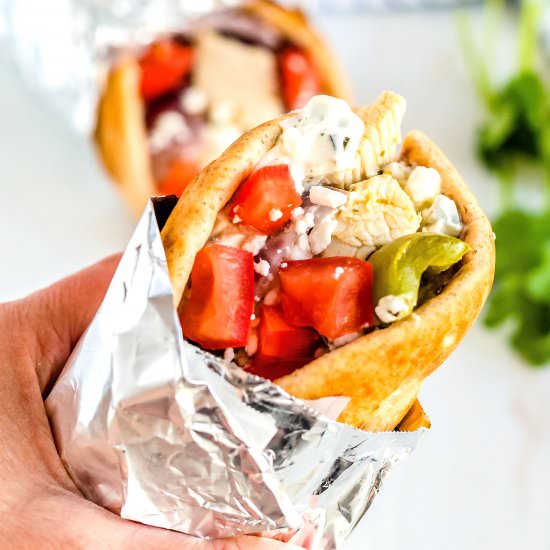 Stovetop Chicken Souvlaki