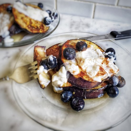 Low Carb/Keto Eggplant French Toast