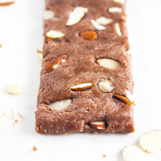 Chocolate Almond Protein Bars