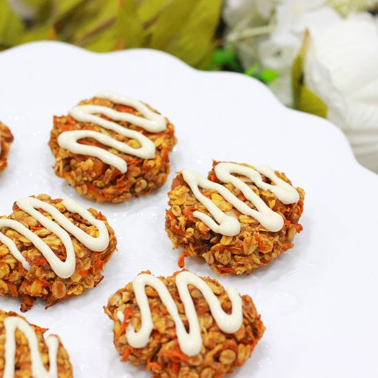 Carrot Cake Breakfast Cookies