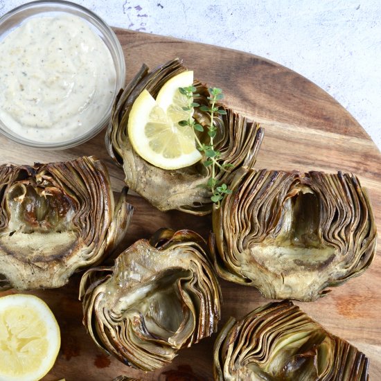 Roasted Artichokes