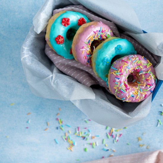 Baked Gluten-free Ring Doughnuts