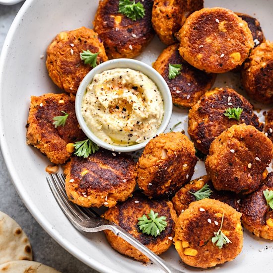 Sweet Potato Falafels