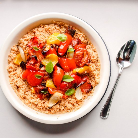 Roast Red Pepper & Tomato Couscous