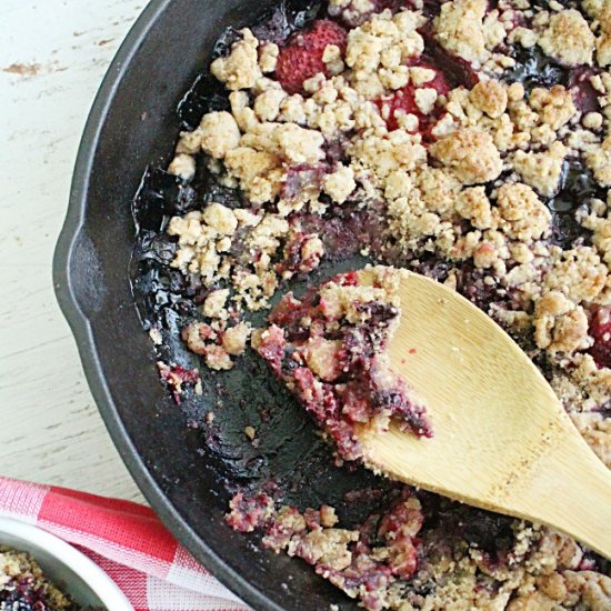 Mixed Berry Crumble